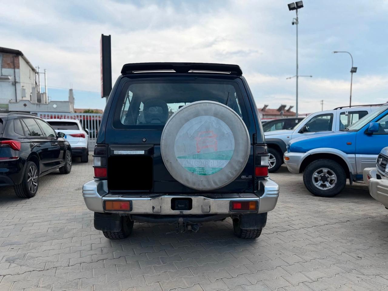 Mitsubishi Pajero 2.5 TDI Metal-top GLS Target con gancio di traino Ellebi