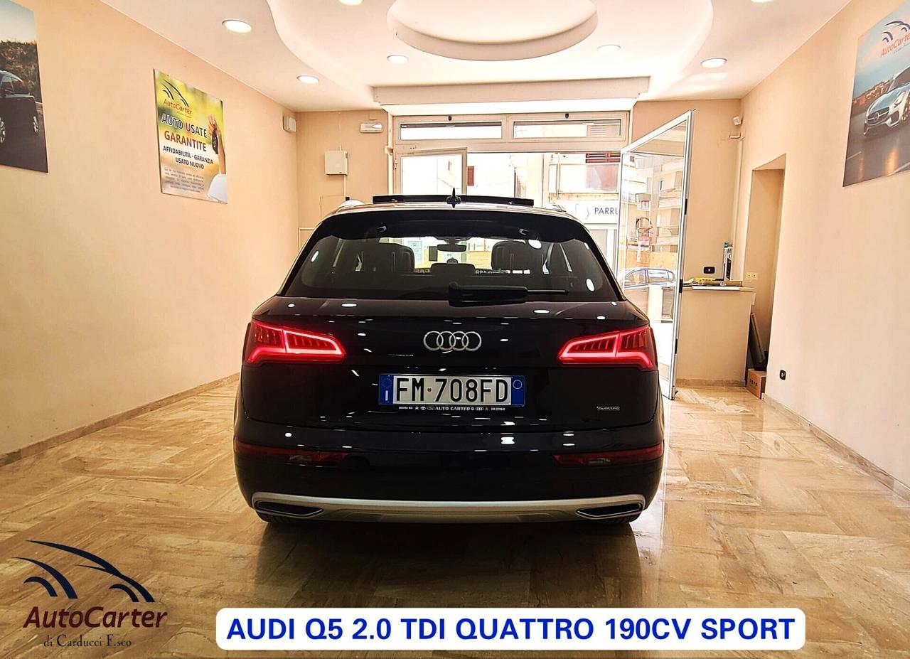 Audi Q5 2.0 TDI 190CV QUATTRO *TETTO-PELLE-XENO*