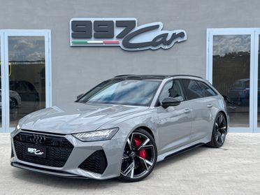 Audi RS6 RS 6 Avant 4.0 TFSI V8 quattro HUD/305KmH/CARBOCERAMICA/PANO/5.480KM/ PRONTA CONSEGNA/IVA ESPO