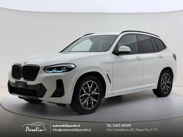 BMW X3 xdrive20d mhev 48V Msport Pelle-Black pack