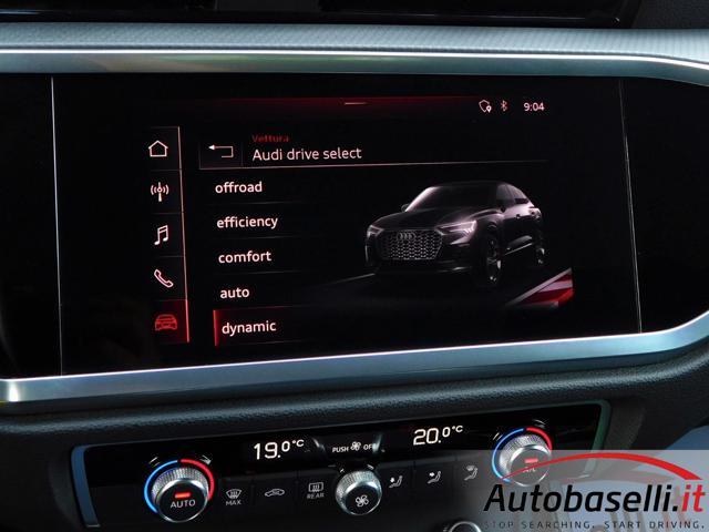 AUDI Q3 SPORTBACK 40 TDI 190CV QUATTRO S TRONIC