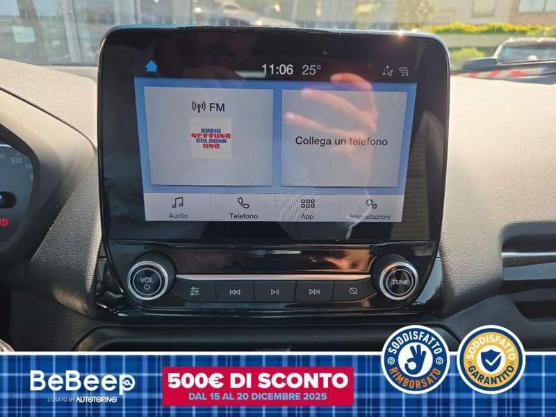 Ford EcoSport 1.5 ECOBLUE TITANIUM S&S 95CV MY20.25