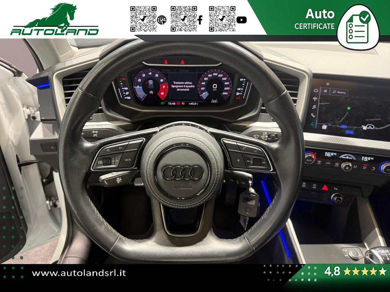 Audi A1 Sportback 30 1.0 tfsi S Line Edition 110cv
