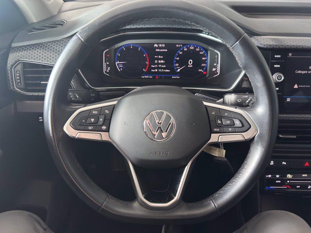 VOLKSWAGEN T-cross 1.0 tsi advanced 110cv del 2022