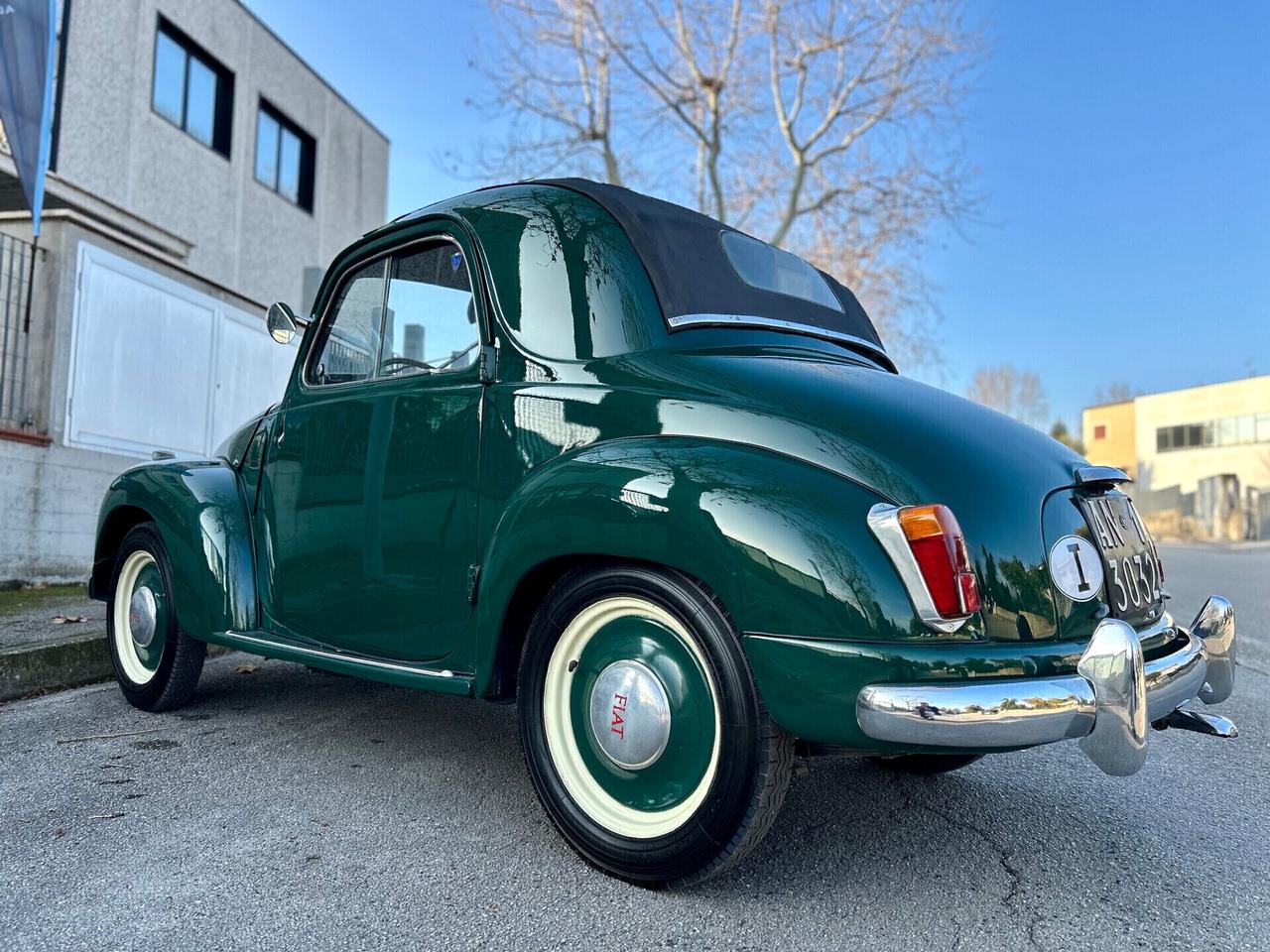 Fiat Topolino 500C TRASFORMABILE - VETTURA DI INTERESSE STORICO COLLEZIONISTICO
