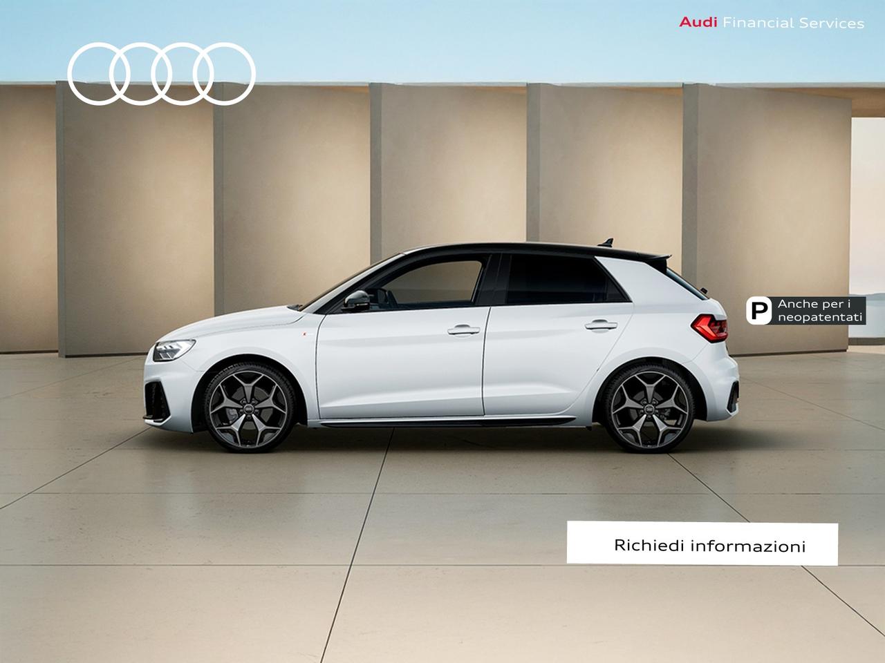 Audi A1 sportback 35 1.5 tfsi identity black s-tronic