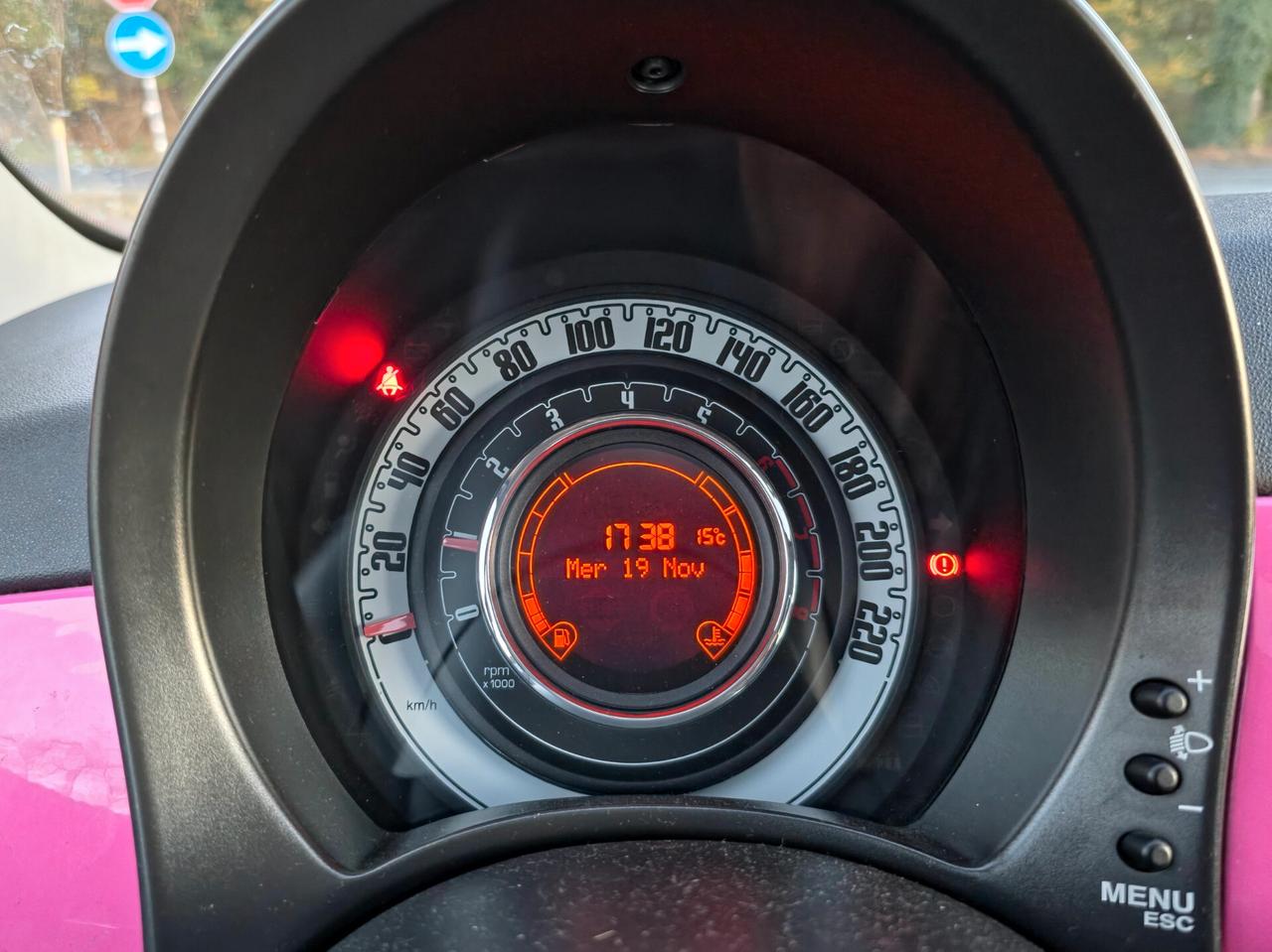 Fiat 500 1.2 Lounge 2010-E5 Benzina Manuale NEO