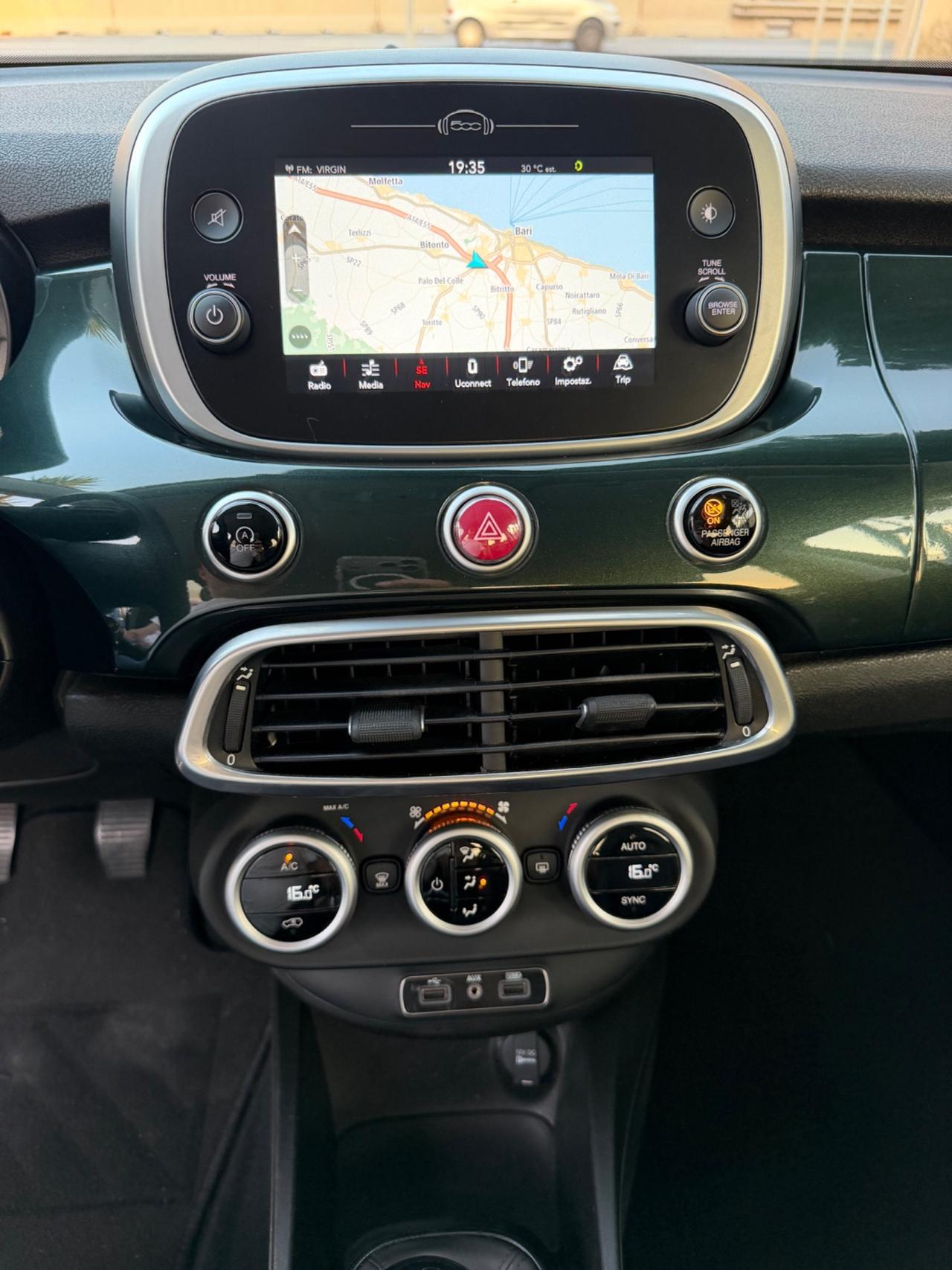 Fiat 500X 1.6 MultiJet 120 CV Cross 2019 Navig
