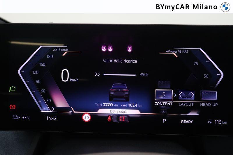 BMW iX 40 pacchetto sportivo xDrive