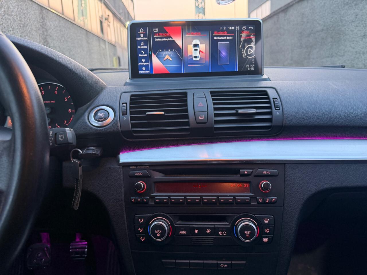 BMW 116i BENZINA EURO4 GANCIO TRAINO NEOPATENTATI