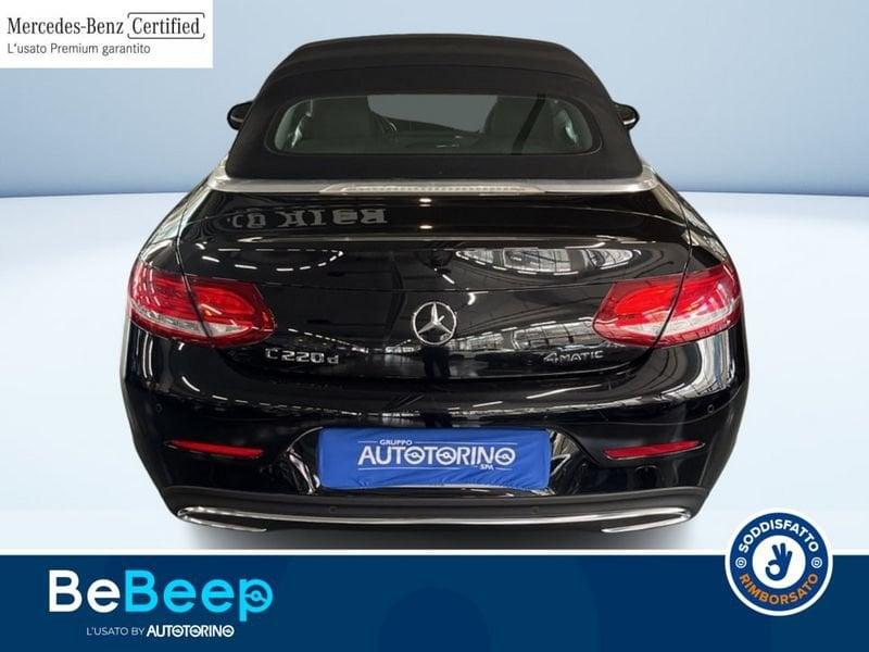 Mercedes-Benz Classe C C CABRIO 220 D SPORT 4MATIC AUTO