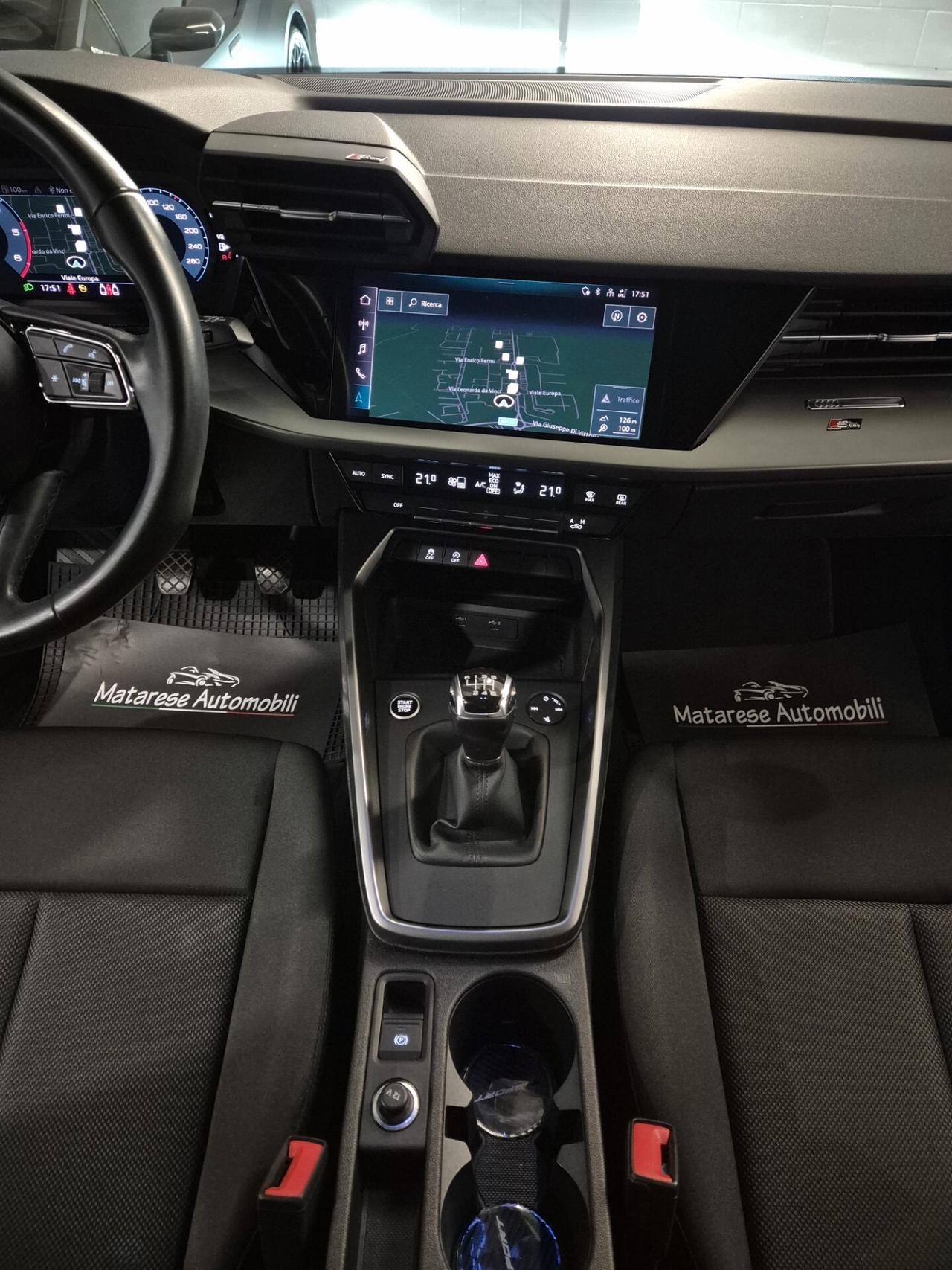 Audi A3 Sportback TDI 30 2.0cc 116cv Navi OK NEOPATENTATI