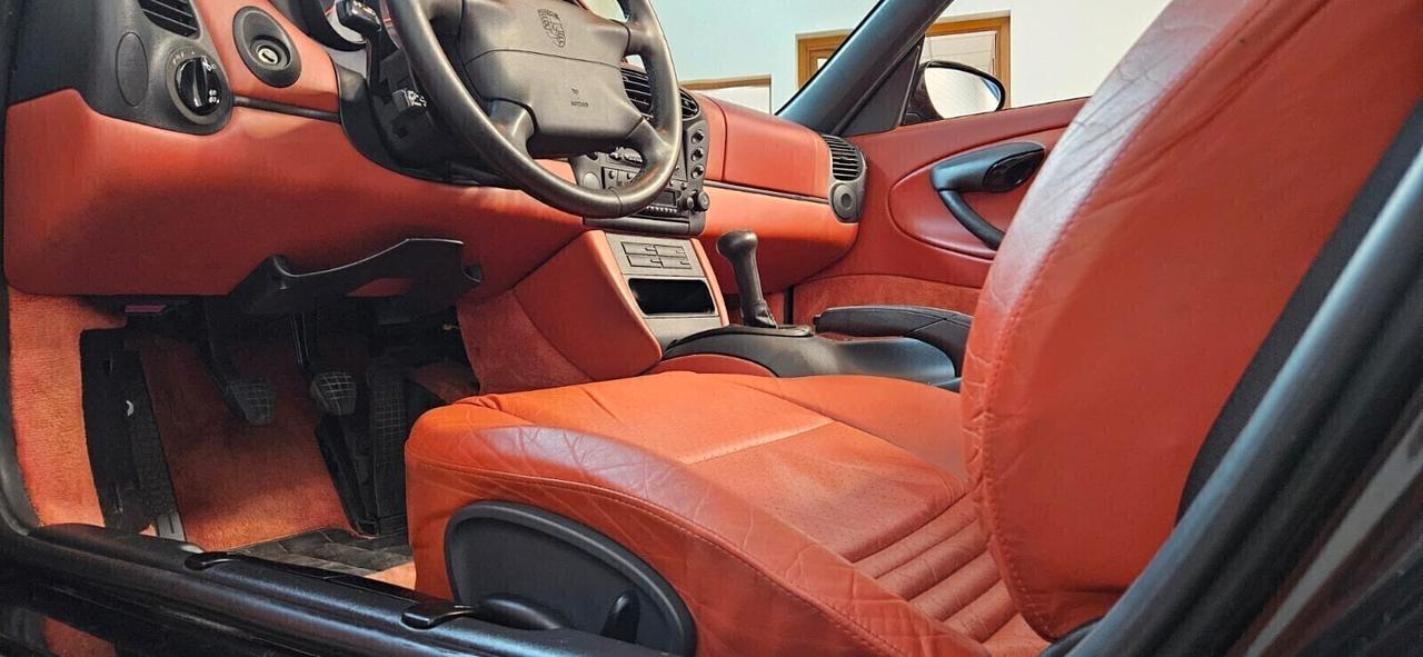 Porsche Boxster 2.5i 24v Manuale, Pelle Totale Rossa