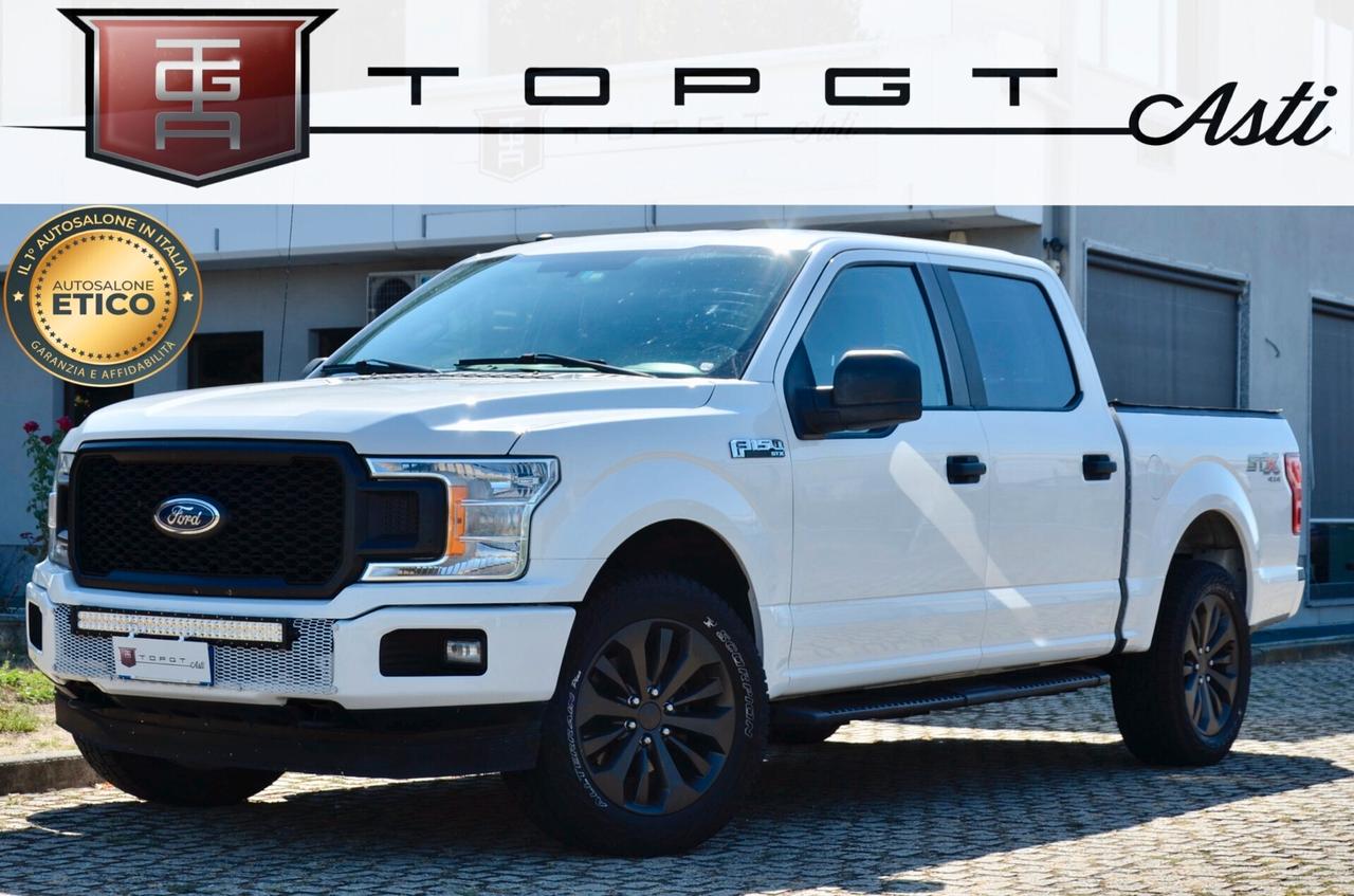 FORD F150 SUPER CREW 2.7 V6 BITURBO 330cv AUTO 5 POSTI, VETTURA PRIVATA NO IVA, EURO 6C, GANCIO TRAINO, RETROCAMERA, PERMUTE