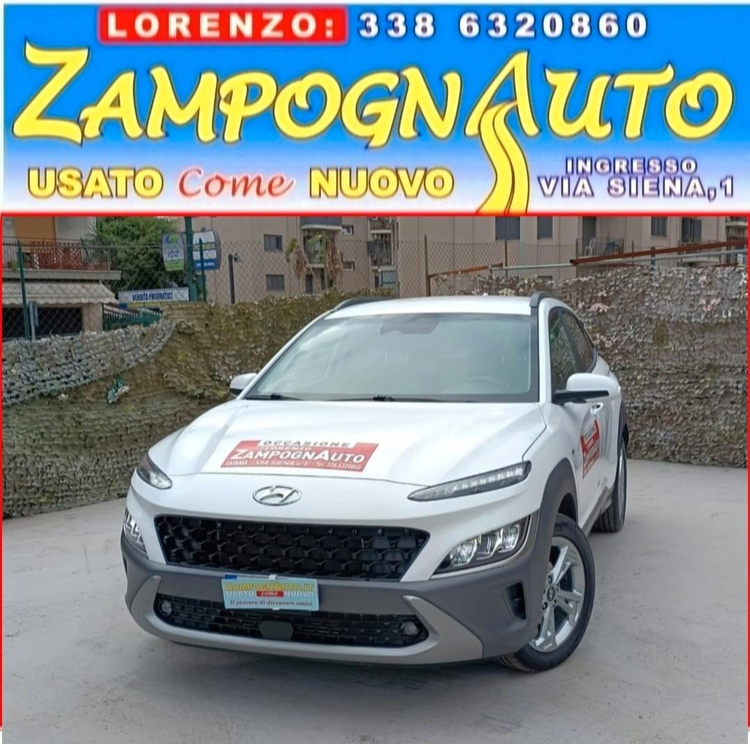 Hyundai Kona 1.6 CRDI Hybrid 48V GASOLIO Elettrica ZAMPOGNAUTO