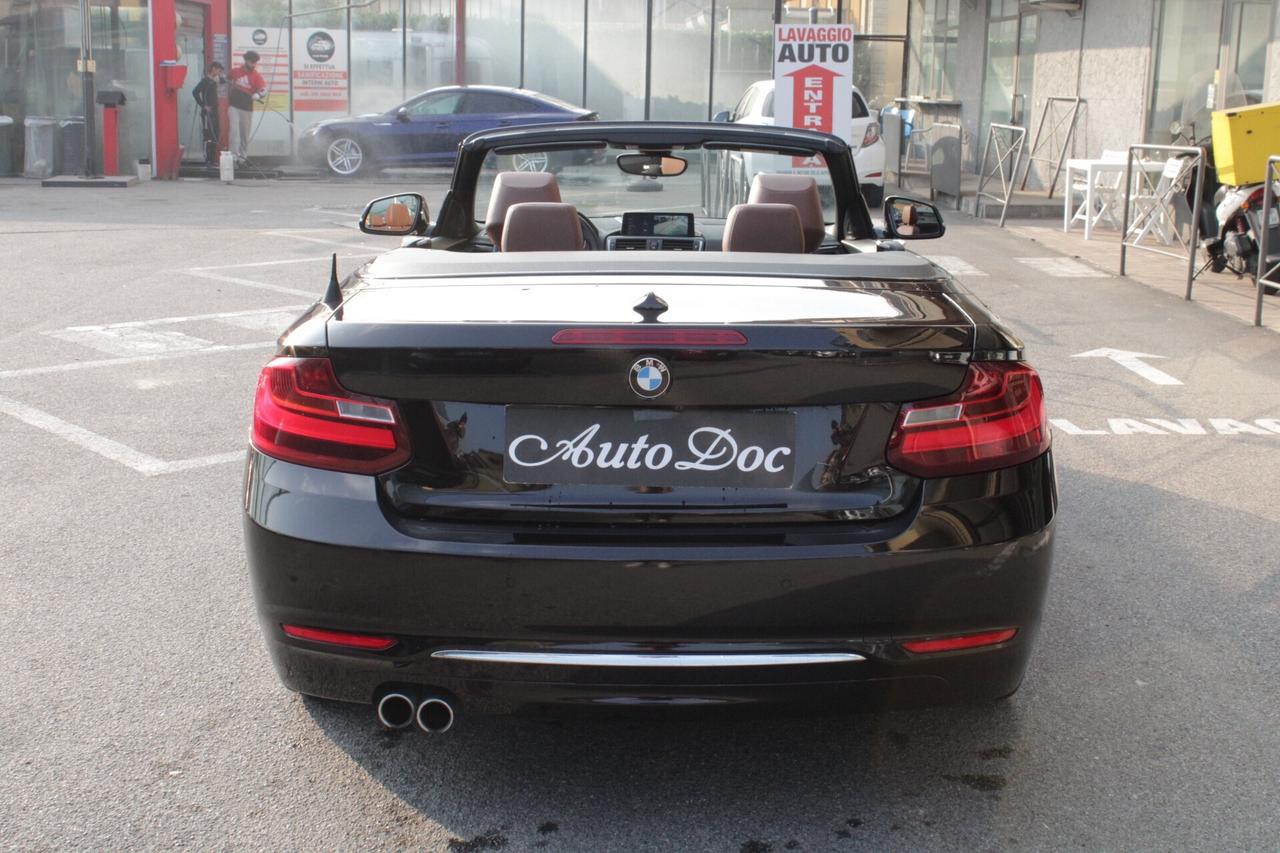 Bmw 220 d Cabrio Luxury STEPTRONIC PRONTA CONSEGNA