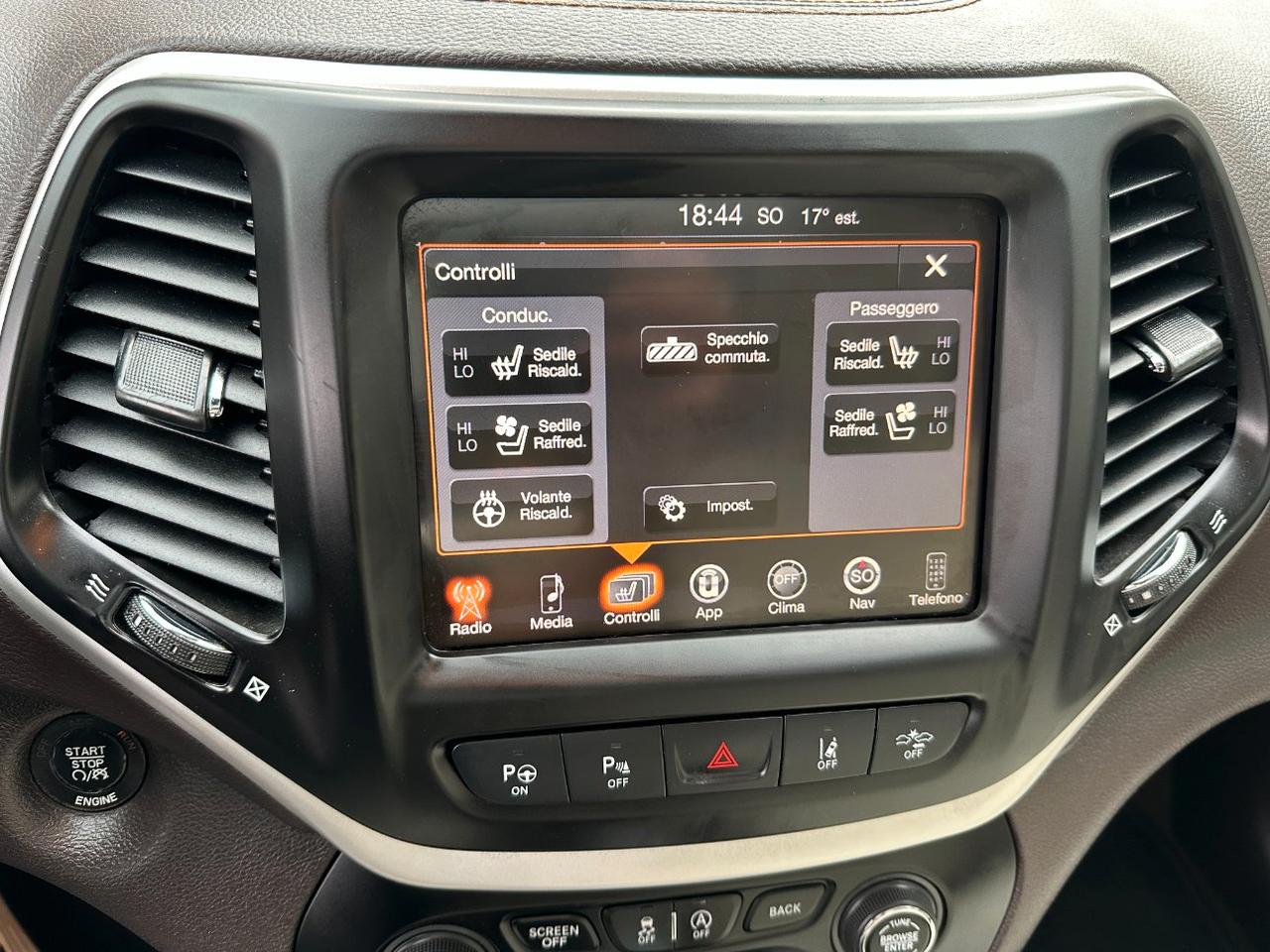 Jeep Cherokee 2.2 mjt II Overland 4wd active drive I 200cv auto