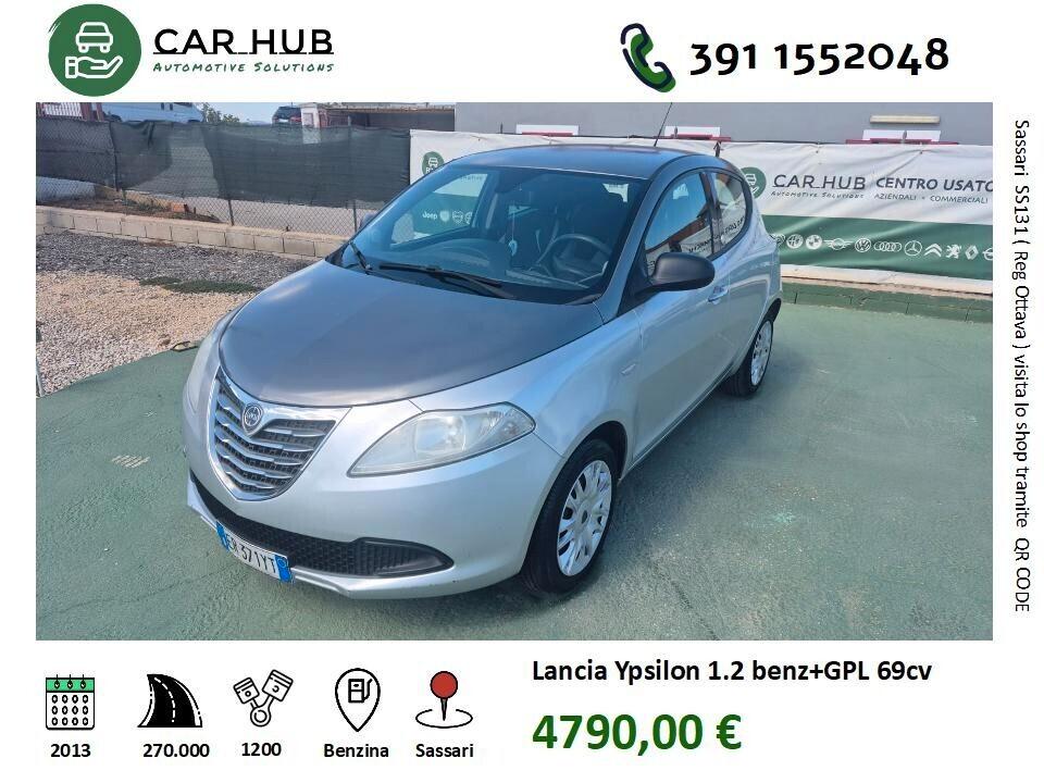 Lancia Ypsilon 1.2 69 CV 5 porte GPL Ecochic Silver