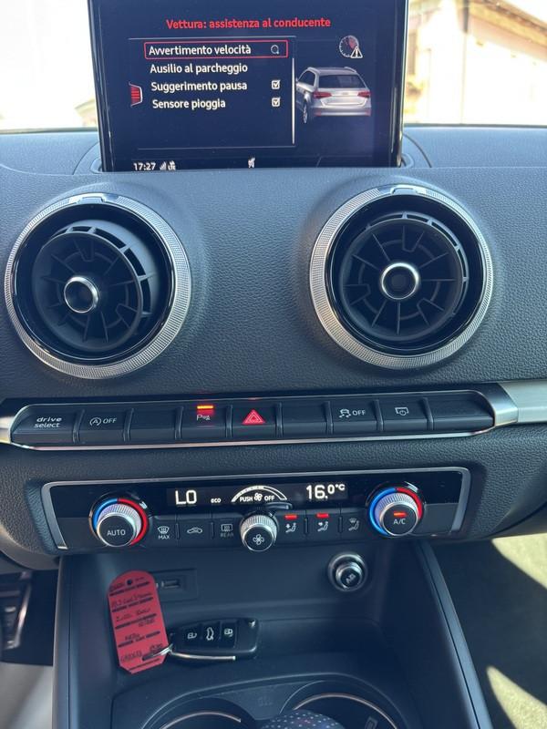 Audi A3 Sportback 35 2.0 tdi 150 s-line cv s-tronic FULL LED-19"