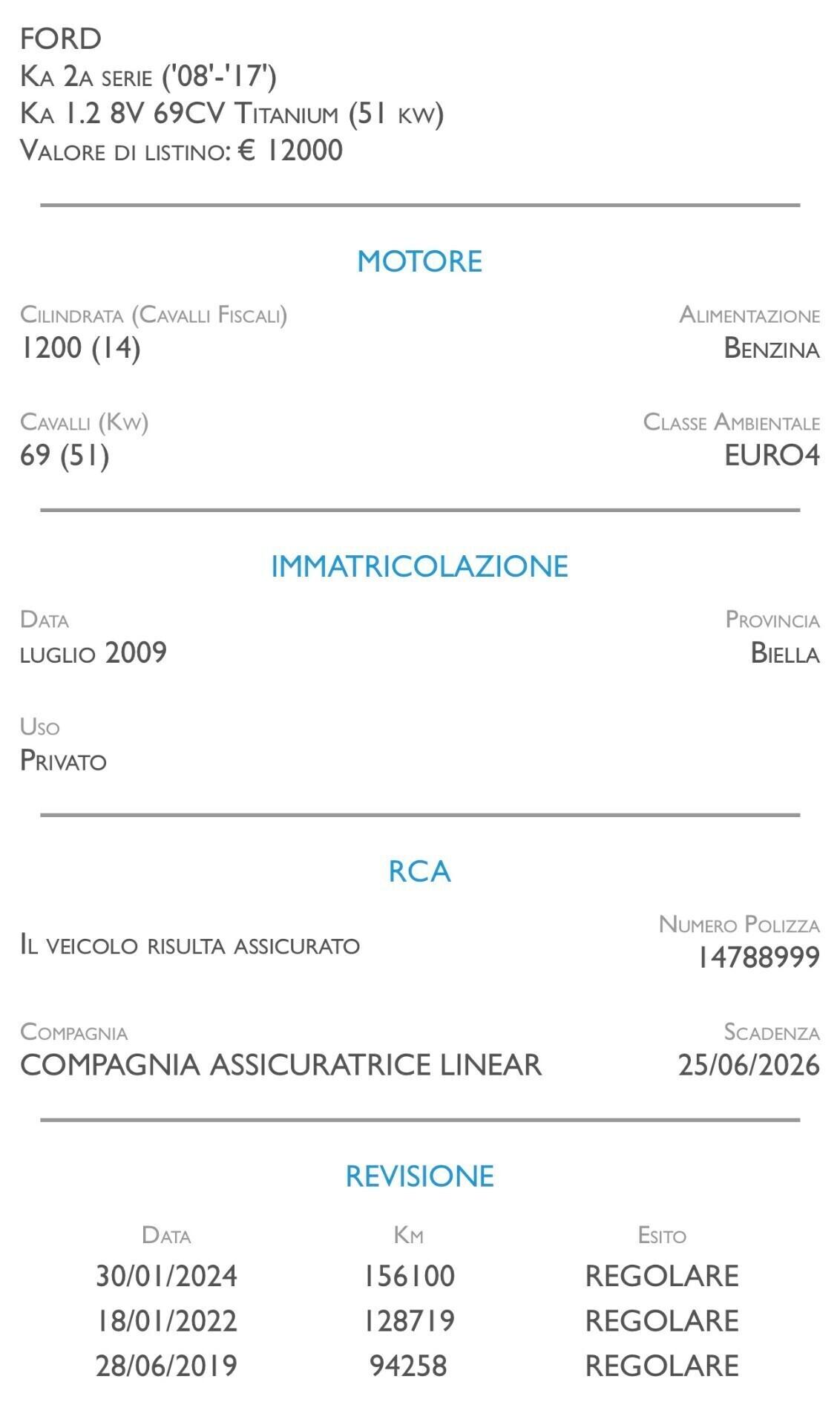 Ford Ka 1.2 8V 69CV Titanium - UNICO PROPRIETARIO