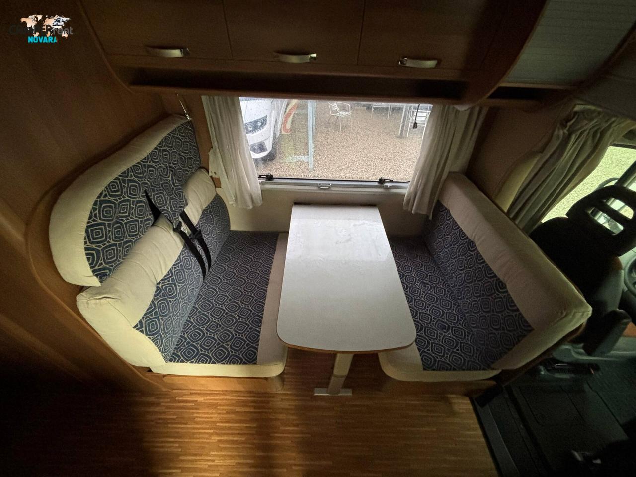 PLA PLASY 65 by GIOTTI LINE- mansardato con letti a castello in coda e garage a volume variabile