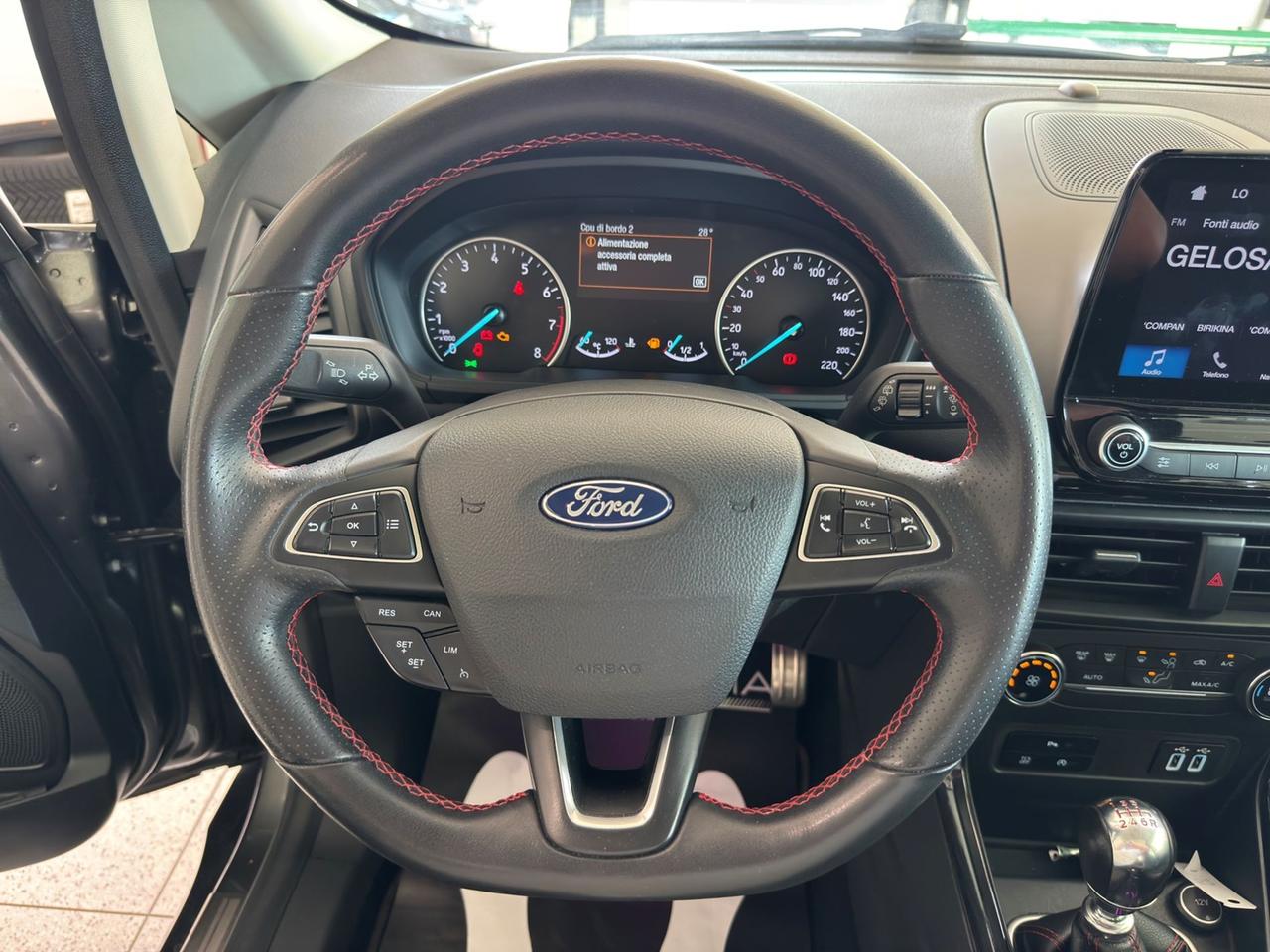 FORD EcoSport 2018 1.0 ST-line Black Edition s&s 125cv - TETTO - PREZZO REALE!