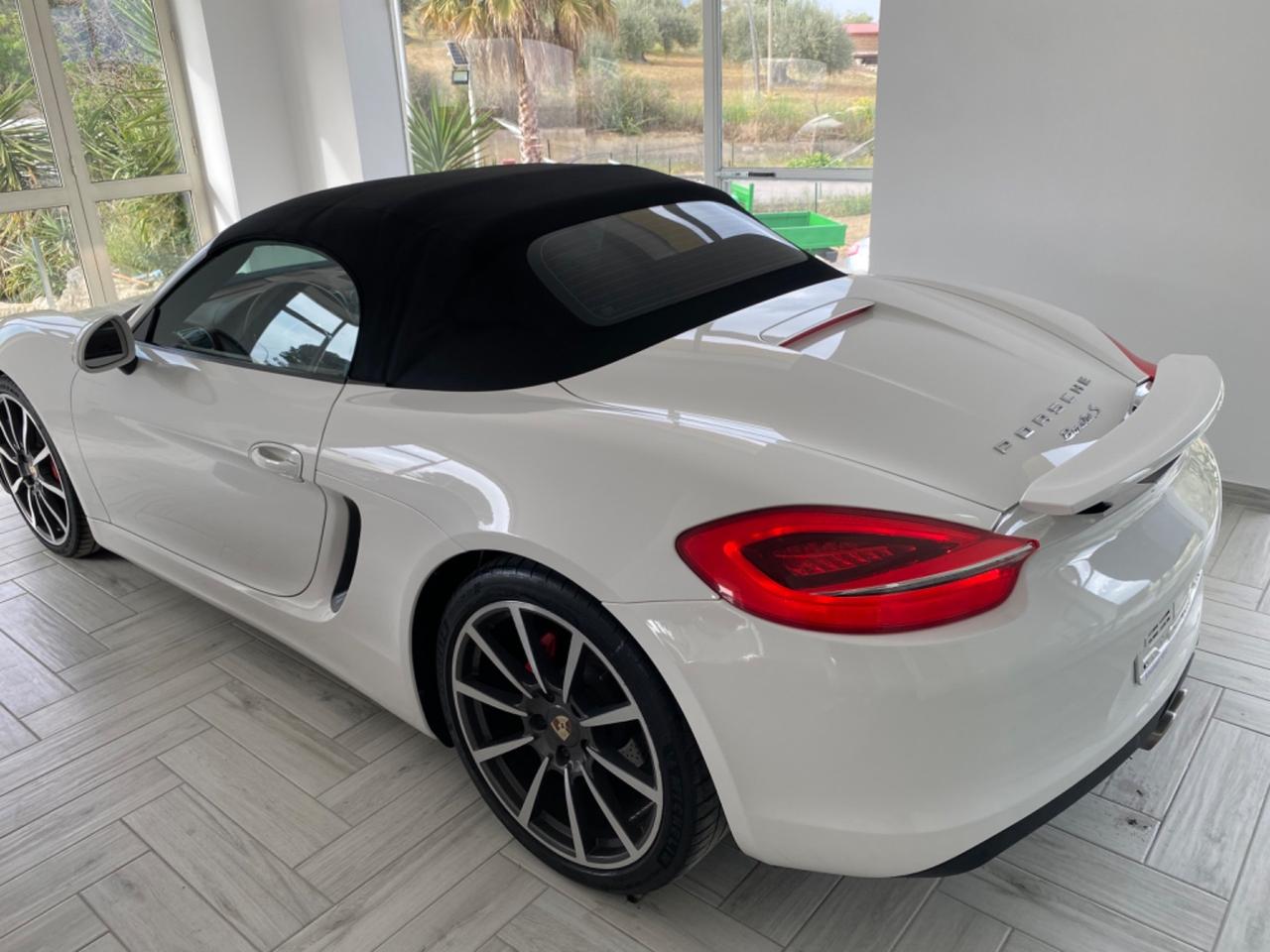 Porsche 981 Boxster 3.4 S cabrio ROSSO CARTIER/BOSE2014