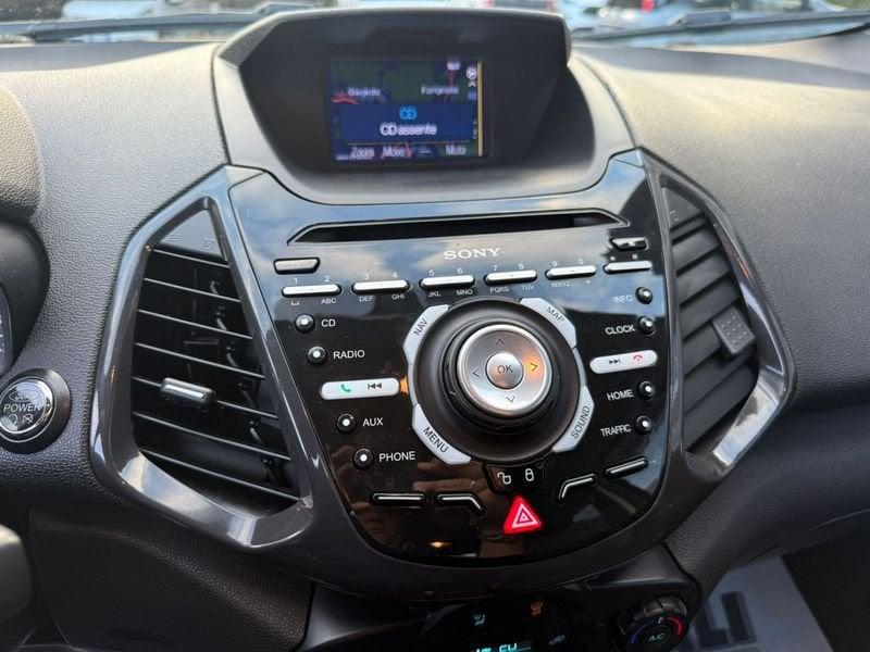 Ford EcoSport Ecosport 5p 1.5 TDCi 95cv Titanium Gancio Traino