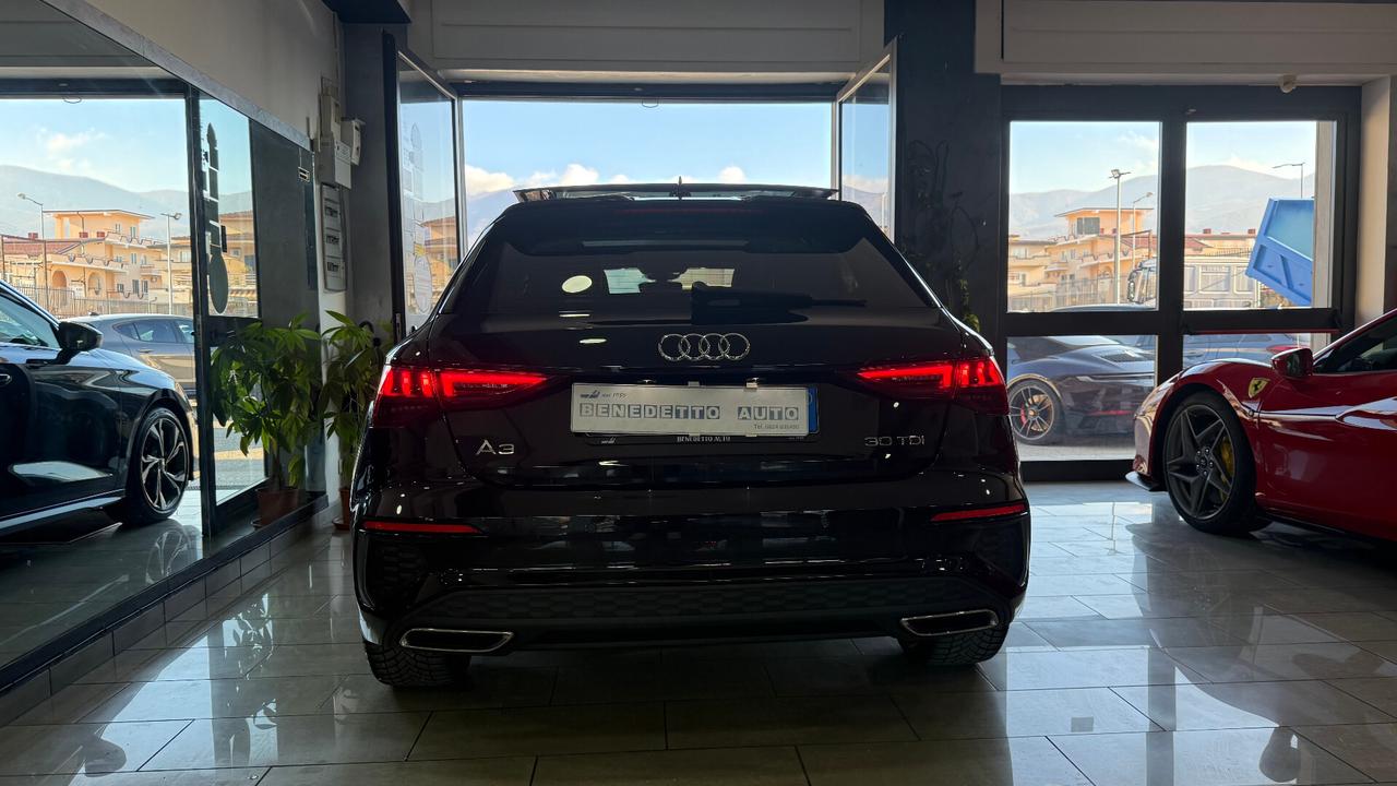 AUDI A 3 SPORTBACK S LINE TETTO S TRONIC