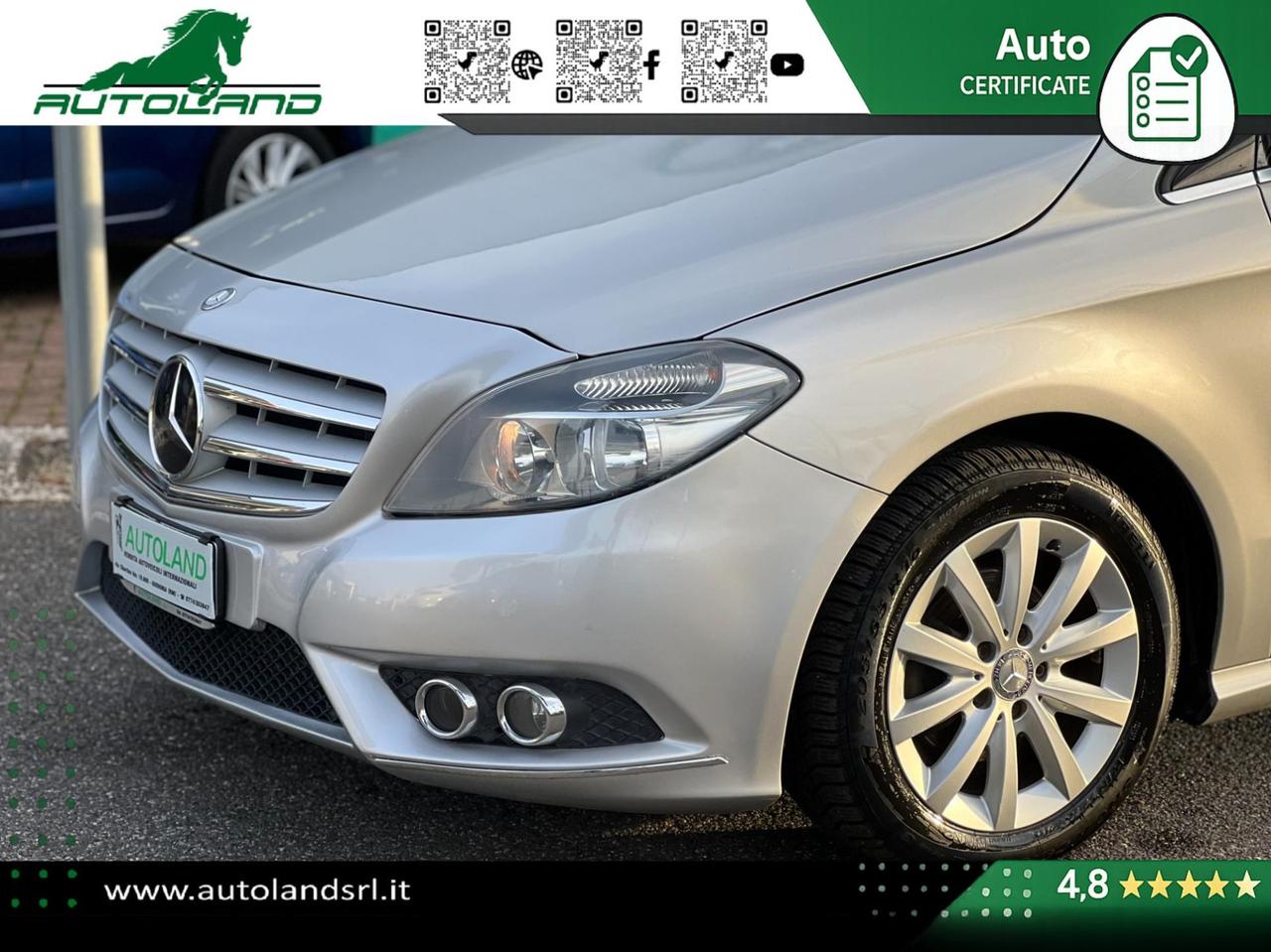 Mercedes B 180 CDI BlueEfficiency Automatica Pelle