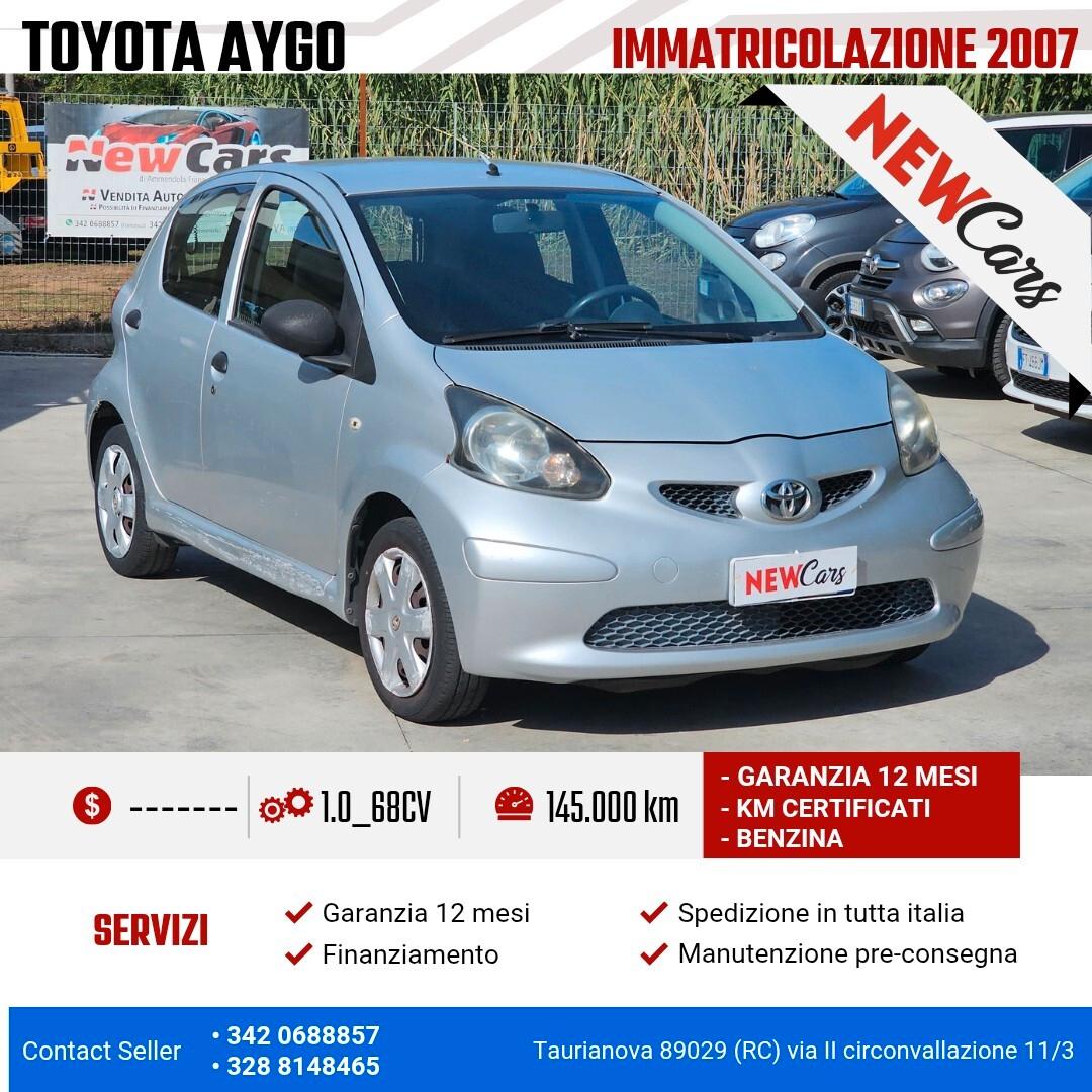Toyota Aygo 1.0 12V VVT-i 5 porte