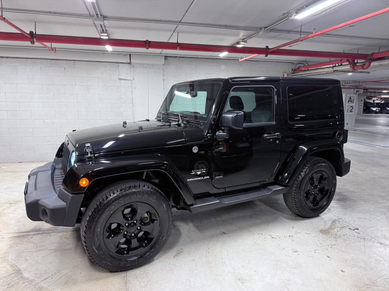 Jeep Wrangler 2.8 CRD 200cv Sahara - GANCIO TRAINO
