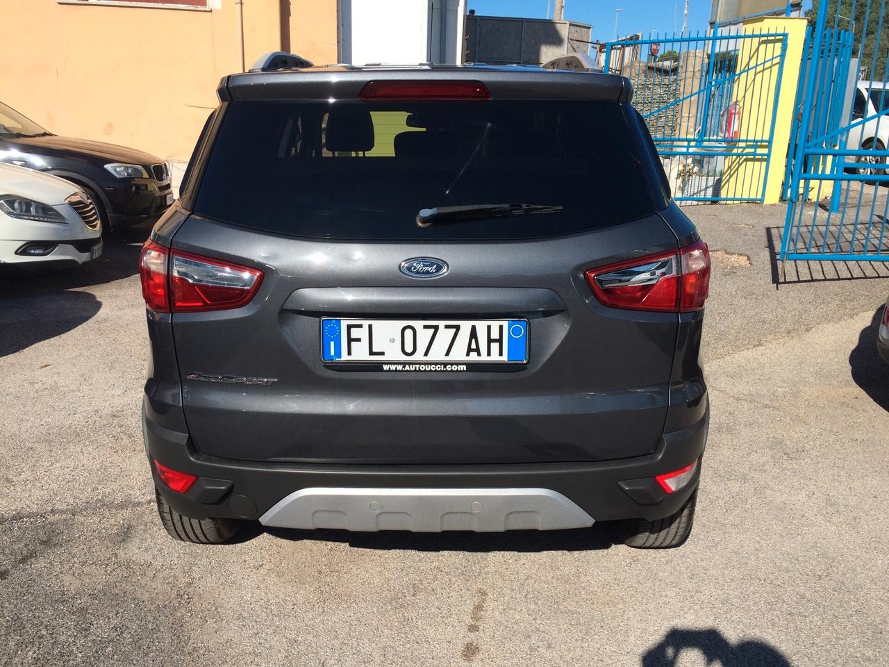 2017 Ford EcoSport 1.5 TDCi 95 CV tagliandata con cinta distribuzione eseguita a km 190000!