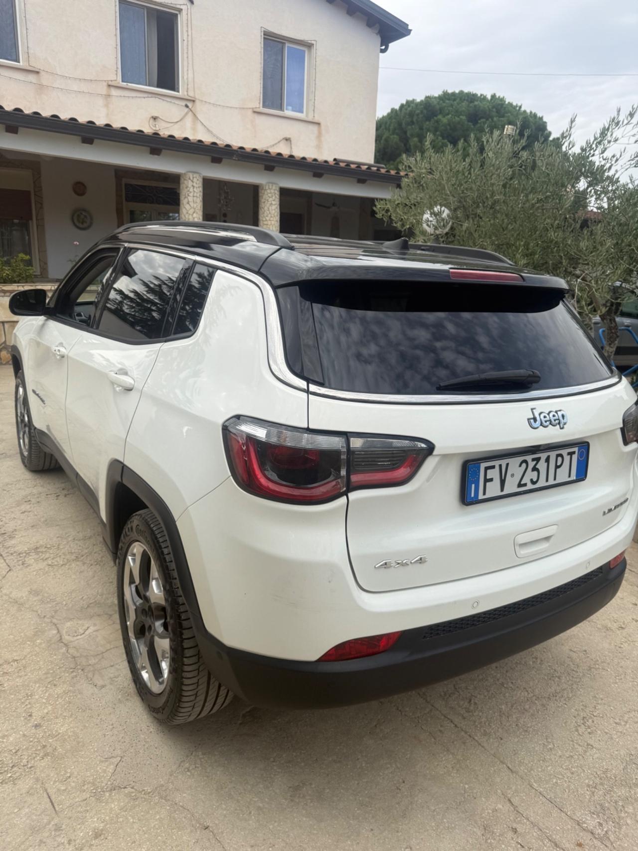 Jeep Compass 2.0 Multijet II 170 CV aut. 4WD Limited