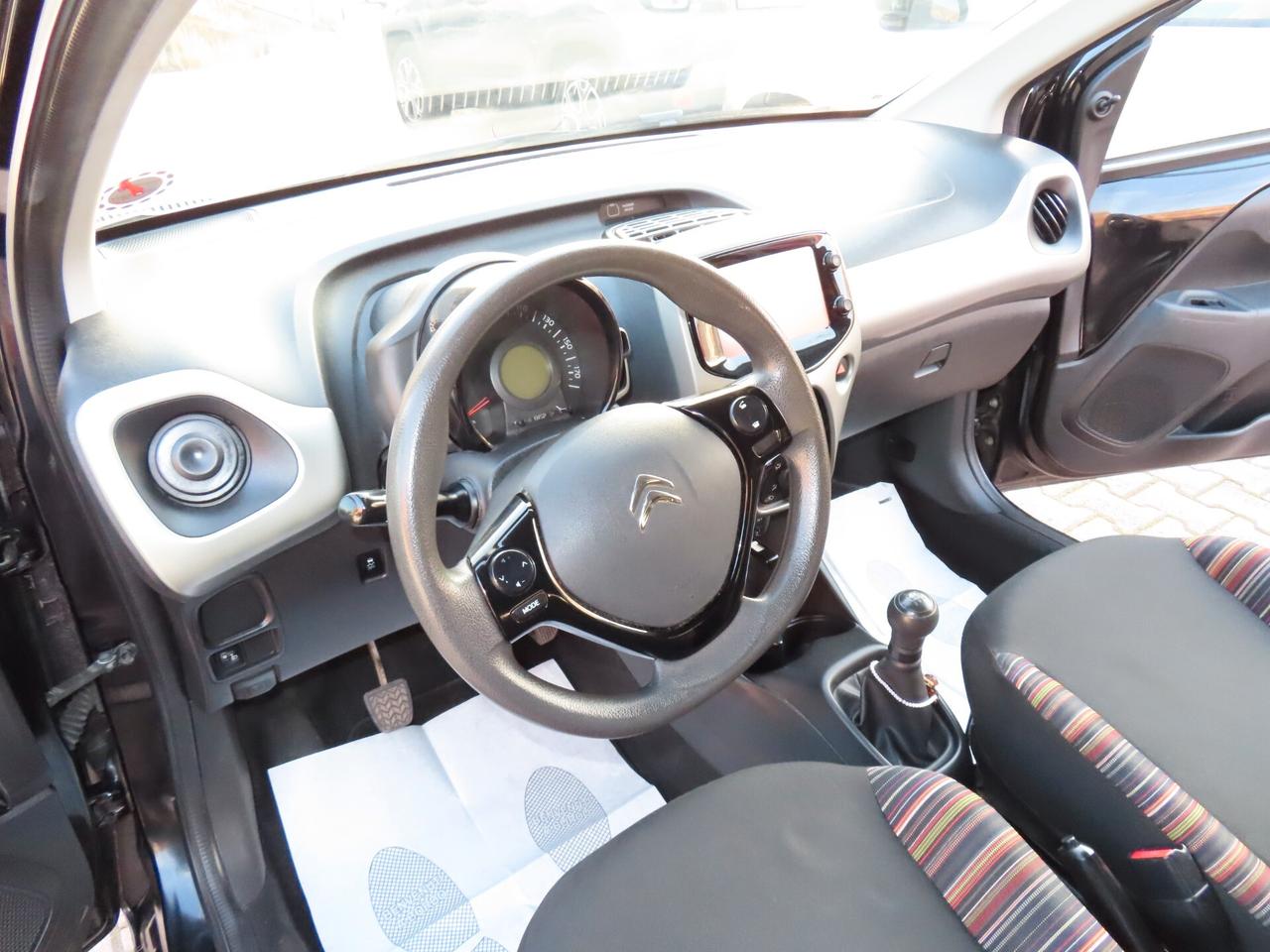 Citroen C1 BENZINA 5 porte KM CERTIFICATI DA VETRINA