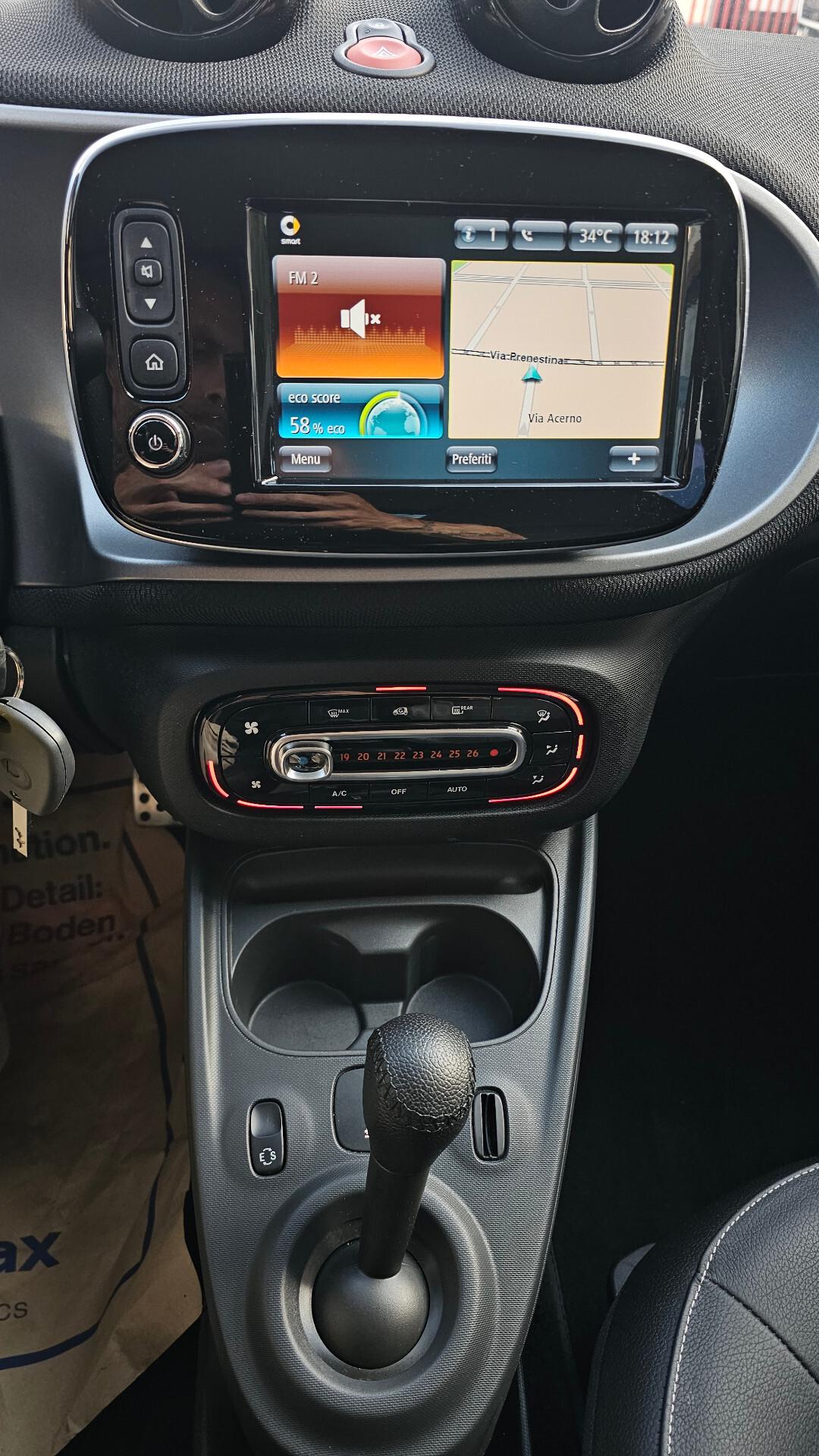 Smart ForFour 90 0.9 Turbo twinamic Prime PACK SPORT NAV ANDRO TAGL UFF