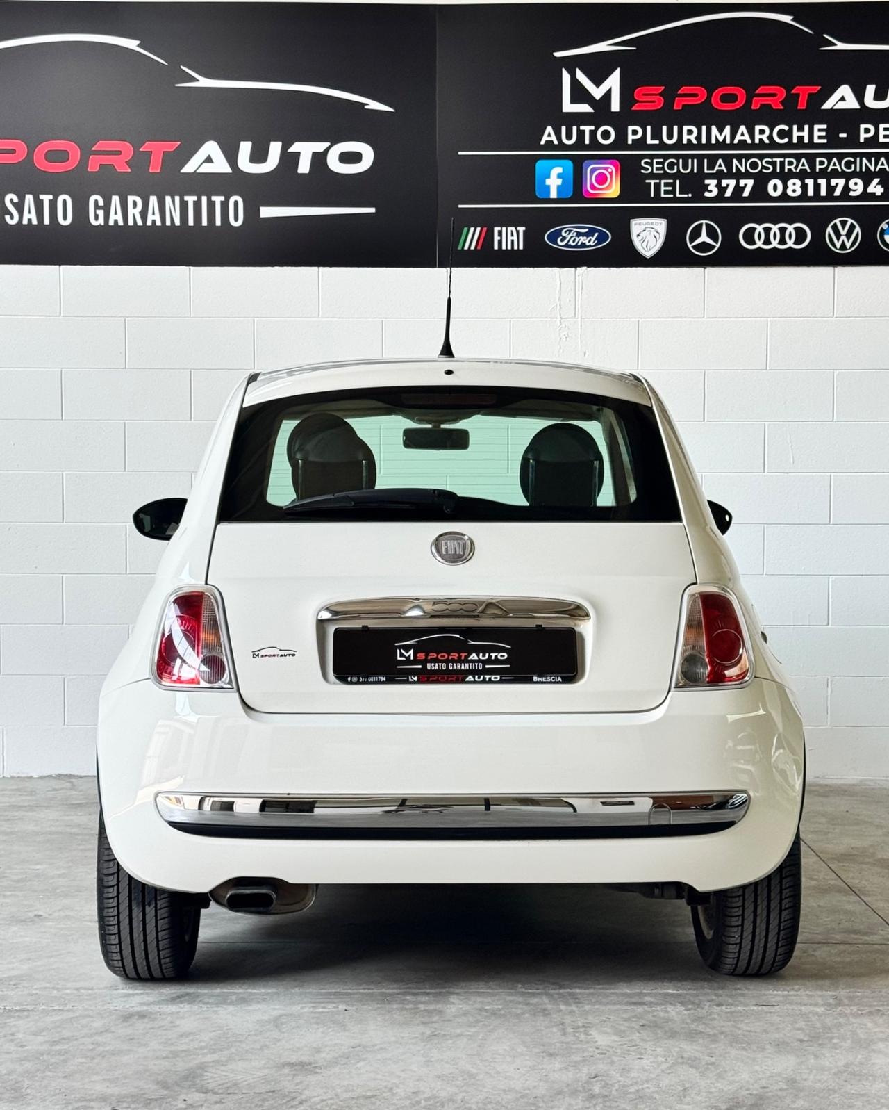 Fiat 500 1.2 Lounge ideale per neopat garanzia 12 mesi