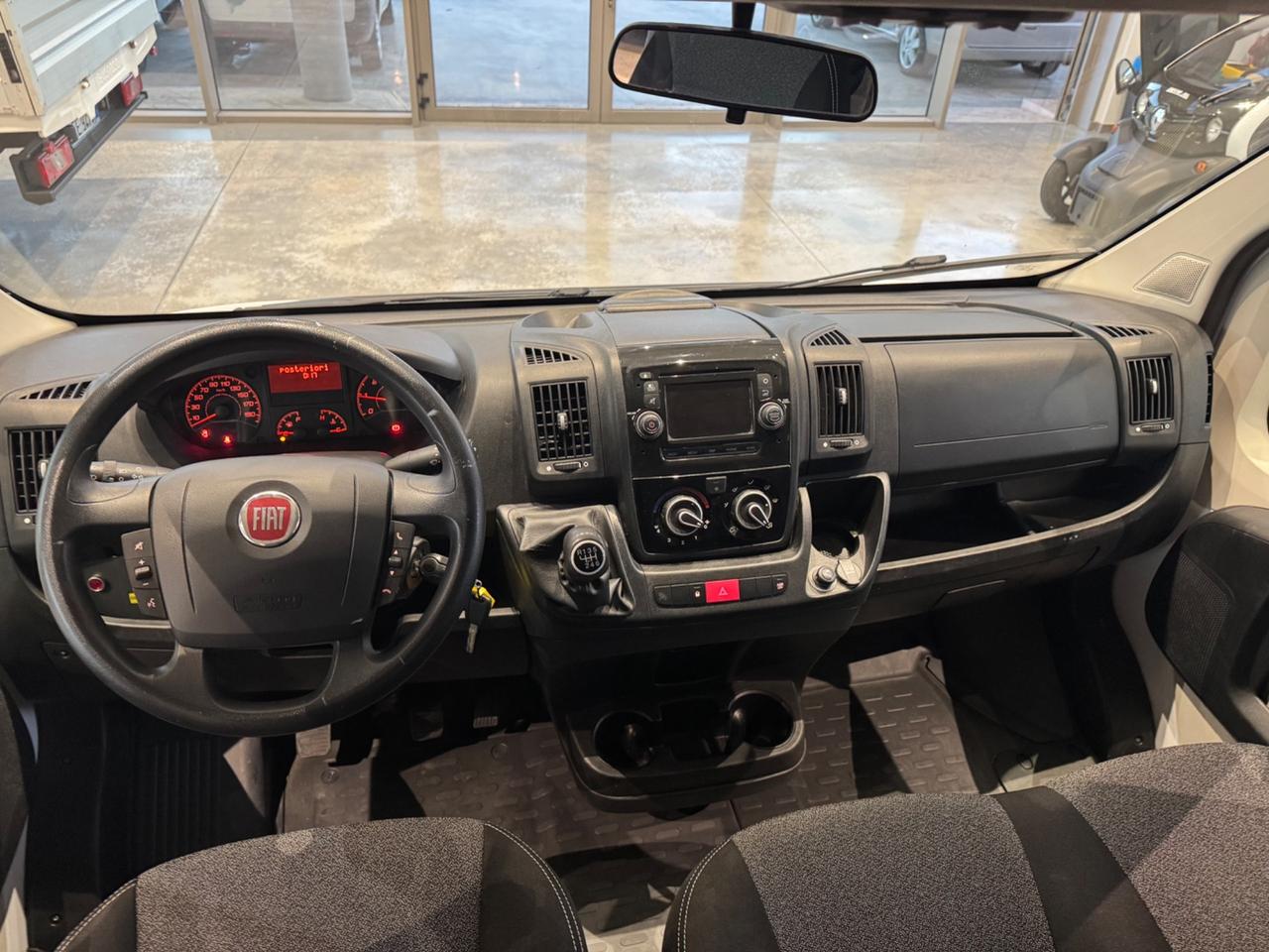 Fiat ducato 2.3mjt gru fassi e cassone fisso