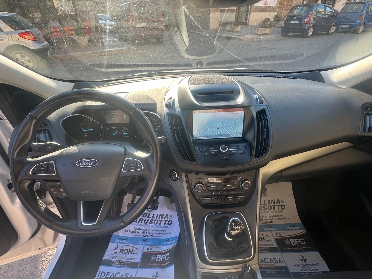 Ford Kuga 2.0 TDCI 150 CV AWD 9/2018 KM98500 CERT 1PROP