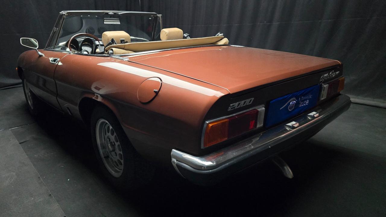 Alfa Romeo Spider Veloce 2.0 CERTIF. ASI con C.R.S.
