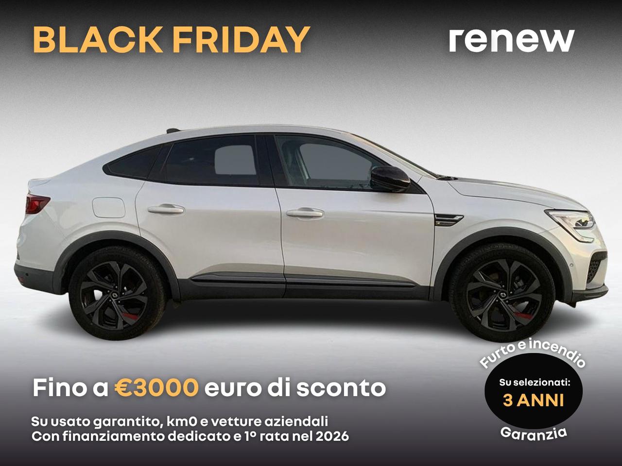 Renault Arkana 1.6 e-tech full hybrid r.s. line 145cv