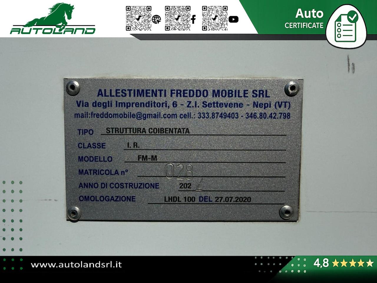 FORD Transit FRIGO 350 tr.post. 2.0 tdci MHEV 130cv L4H3 E6.2