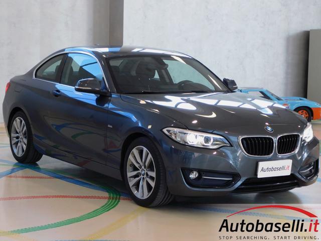 BMW 218 D COUPE SPORT AUTOMATICA 150CV UNICO PROPRIETARIO