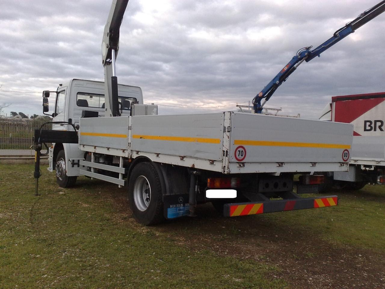 Mercedes Benz 18.28 CASSONE + GRU'