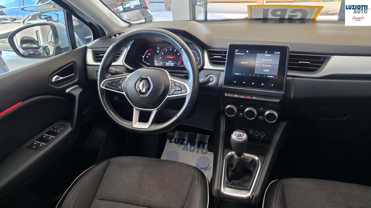 Renault Captur TCe 100 CV GPL FAP Intens