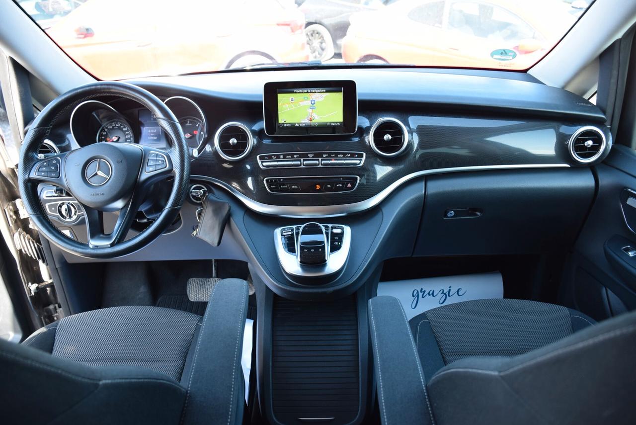 Mercedes-benz V MERCEDES CLASSE 220CDI AUTOM. 7POSTI GANCIO FULL OPTIONAL Long