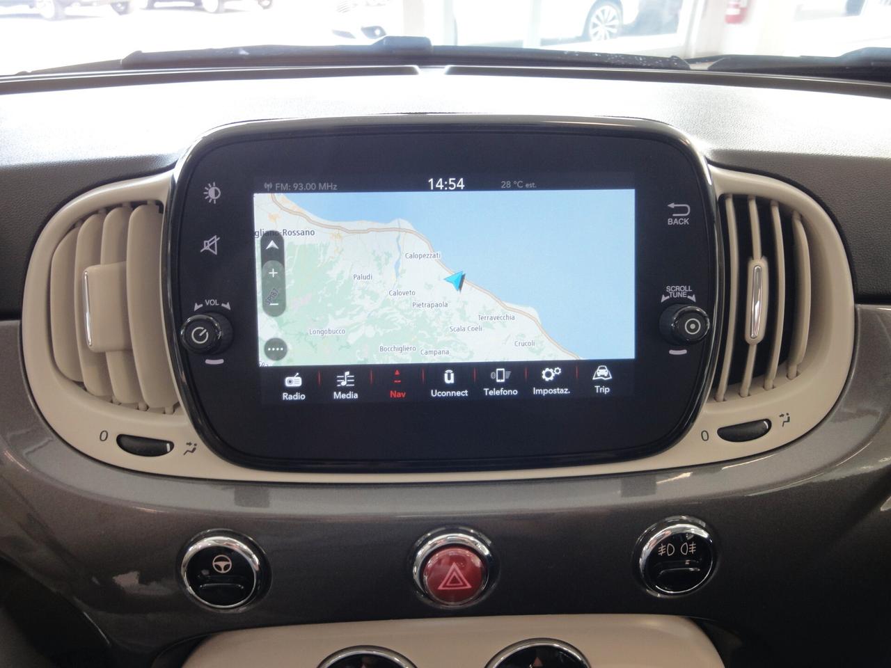 Fiat 500 Dolcevita 1.0 70cv Tetto panoramico in vetro