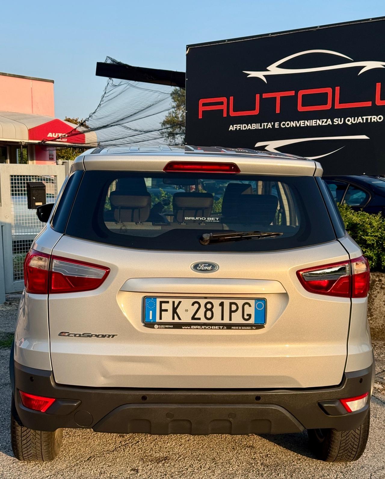 Ford EcoSport 1.5 110 CV GPL 2017 OK NEOPATENTATI