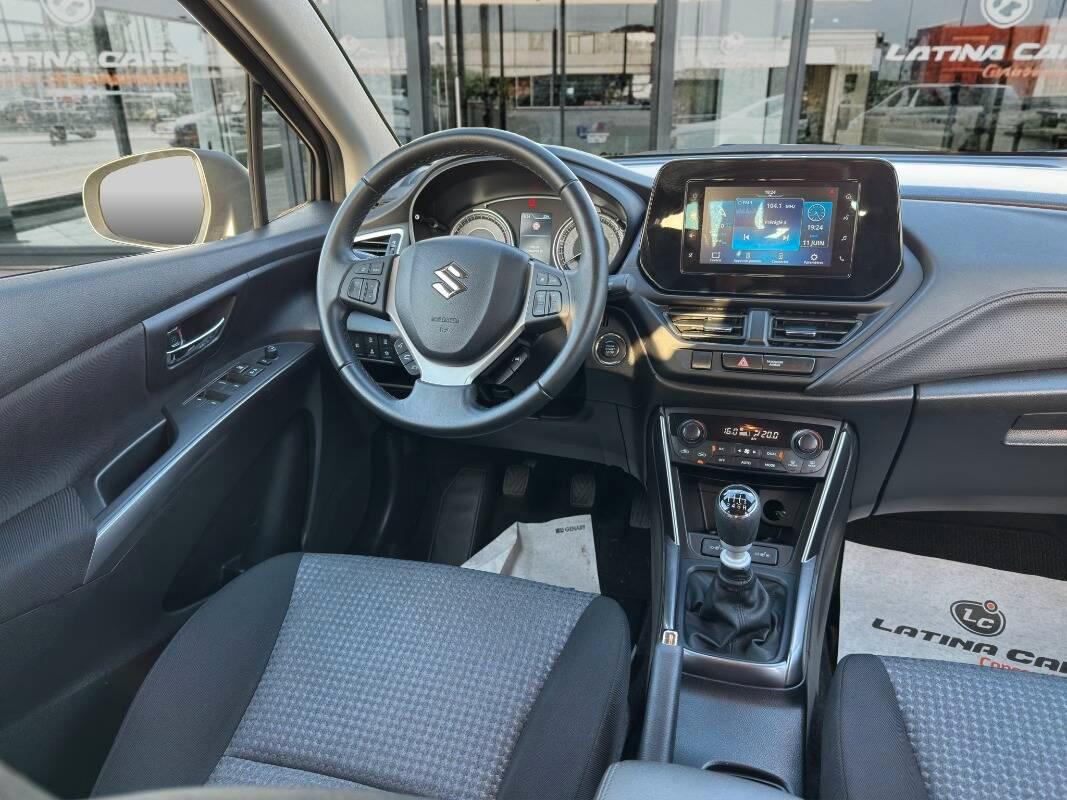 Suzuki S-Cross 1.4h Top 2wd 129cv con TELECAM E CARPLAY