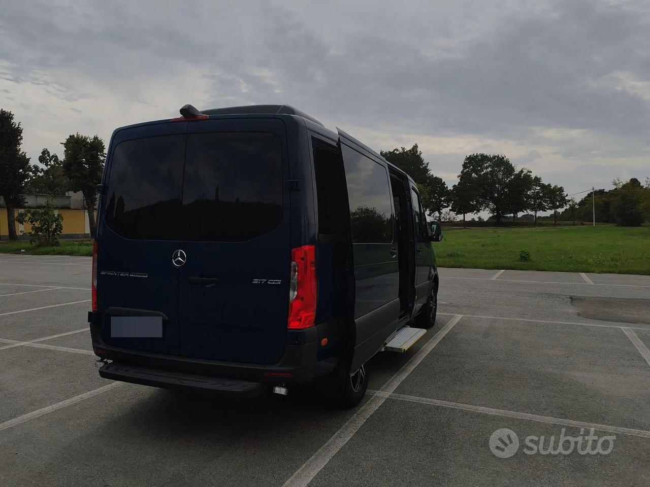 Mercedes Sprinter 317, automatico, 9 posti, full